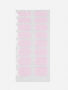 Gel nail stickers rosa