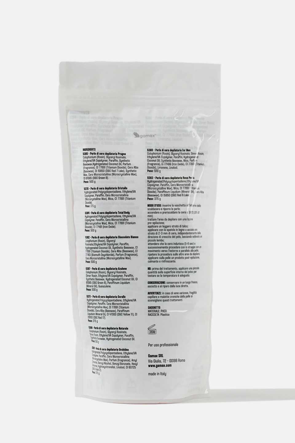 Perle di cera depilatoria Rosa Perla 375 g