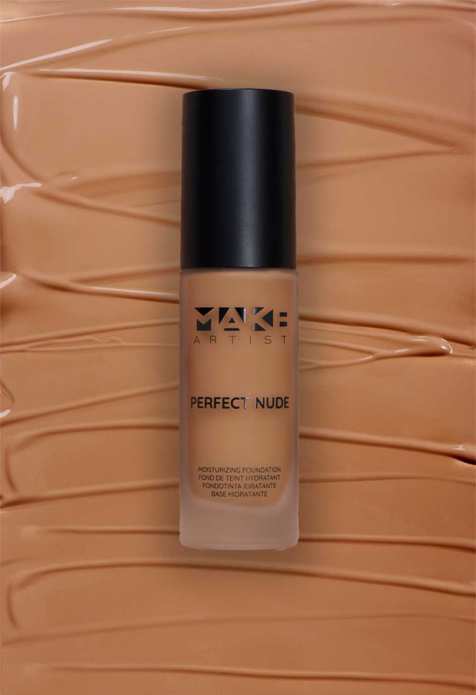 Fondotinta idratante Perfect Nude Cioccolato 30 ml - MAKE ARTIST