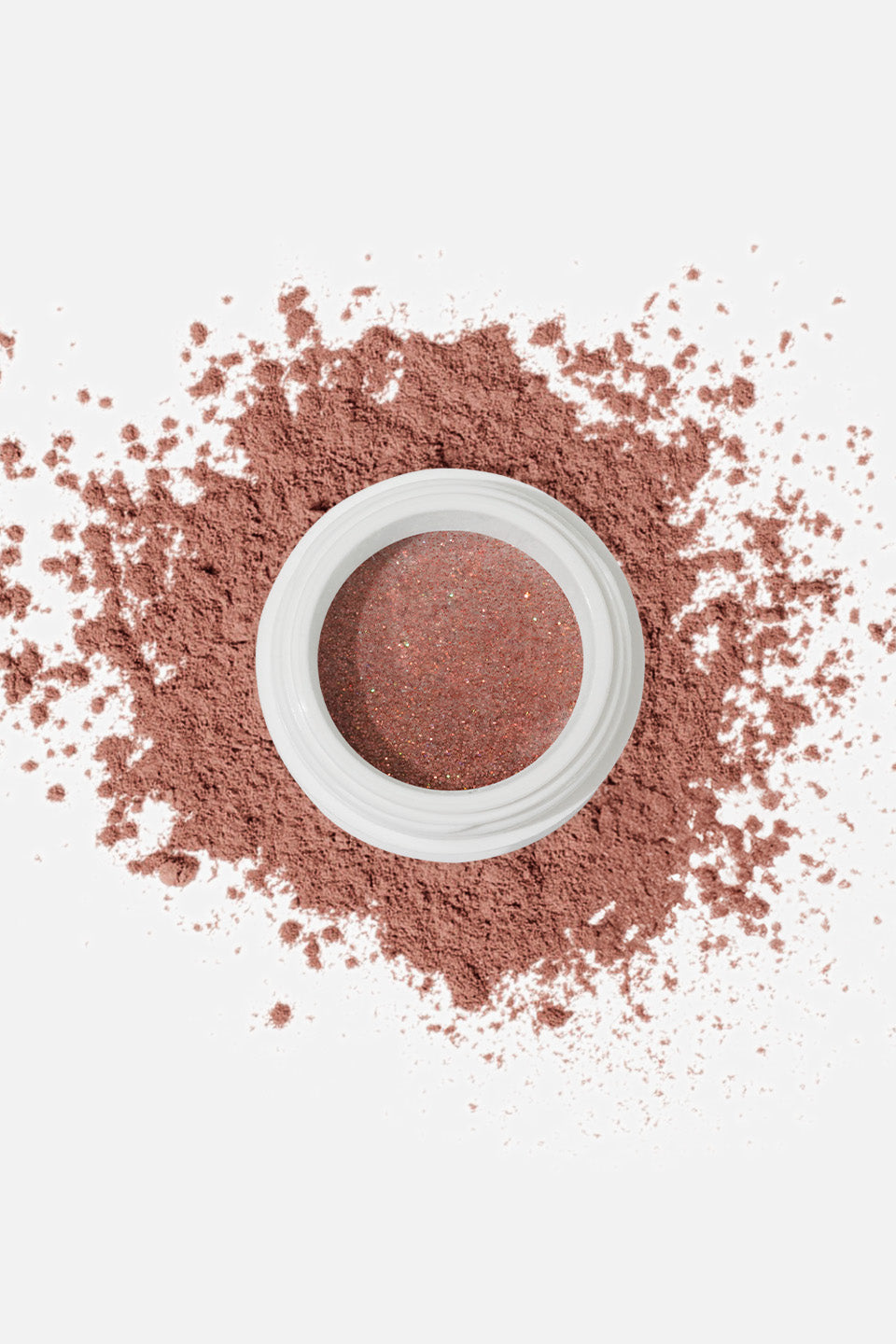 Polvere acrilica marrone glitter rame 5 g - Polveri Colorate - Gamax