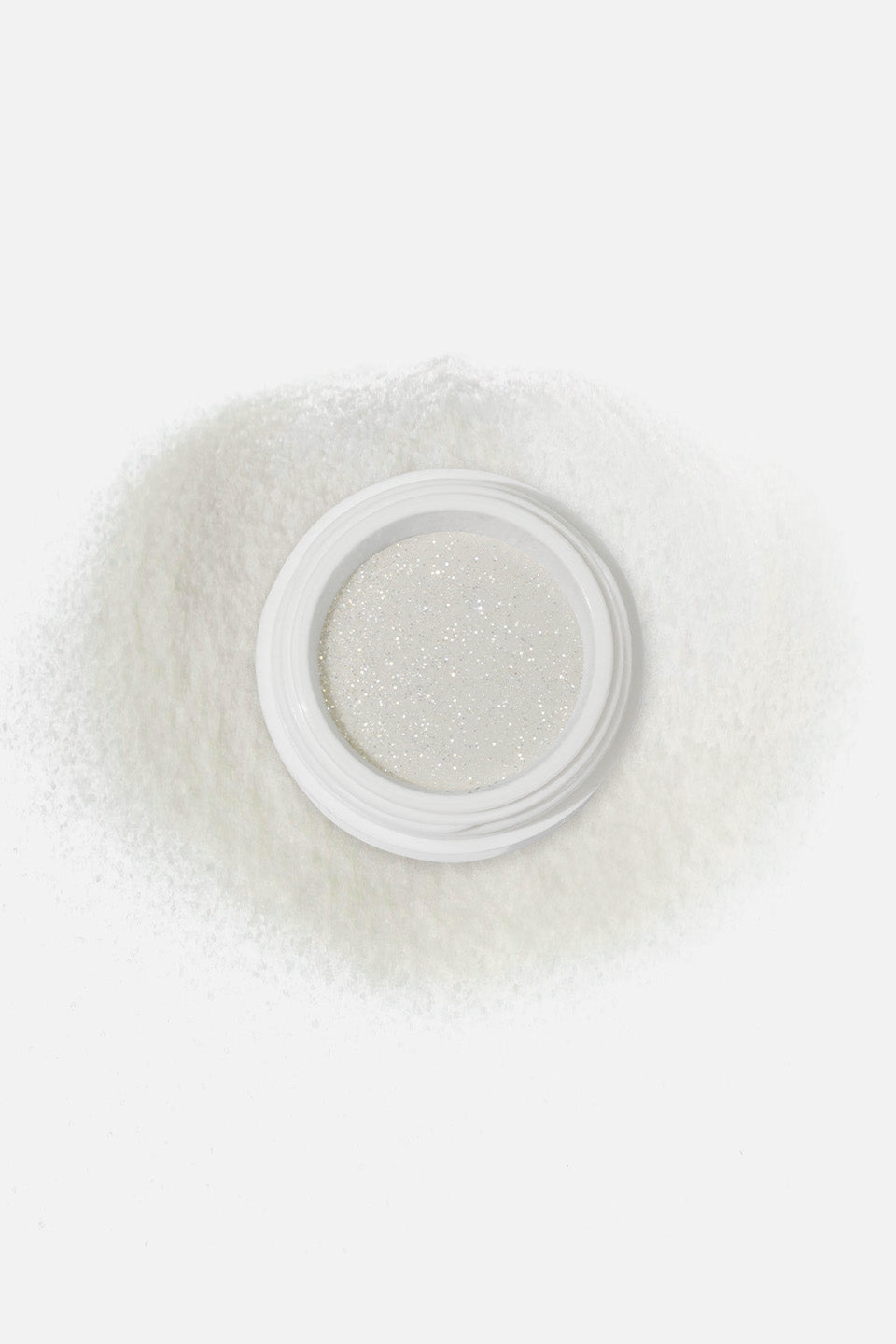 Polvere acrilica bianco diamante glitter 3 g - Polveri Colorate - Gamax