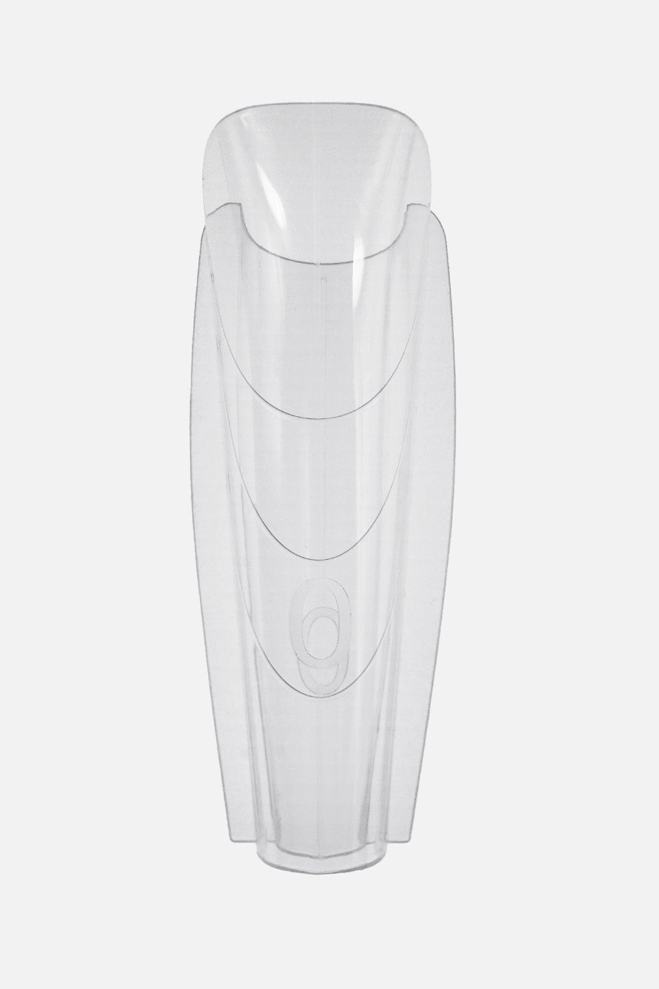 Le due componenti della Sandwich Tip mostrate sovrapposte e assemblate. L'immagine evidenzia come la tip superiore e la base inferiore si uniscano per creare la struttura a "sandwich" necessaria per inglobare decorazioni o creare l'effetto sottovetro.