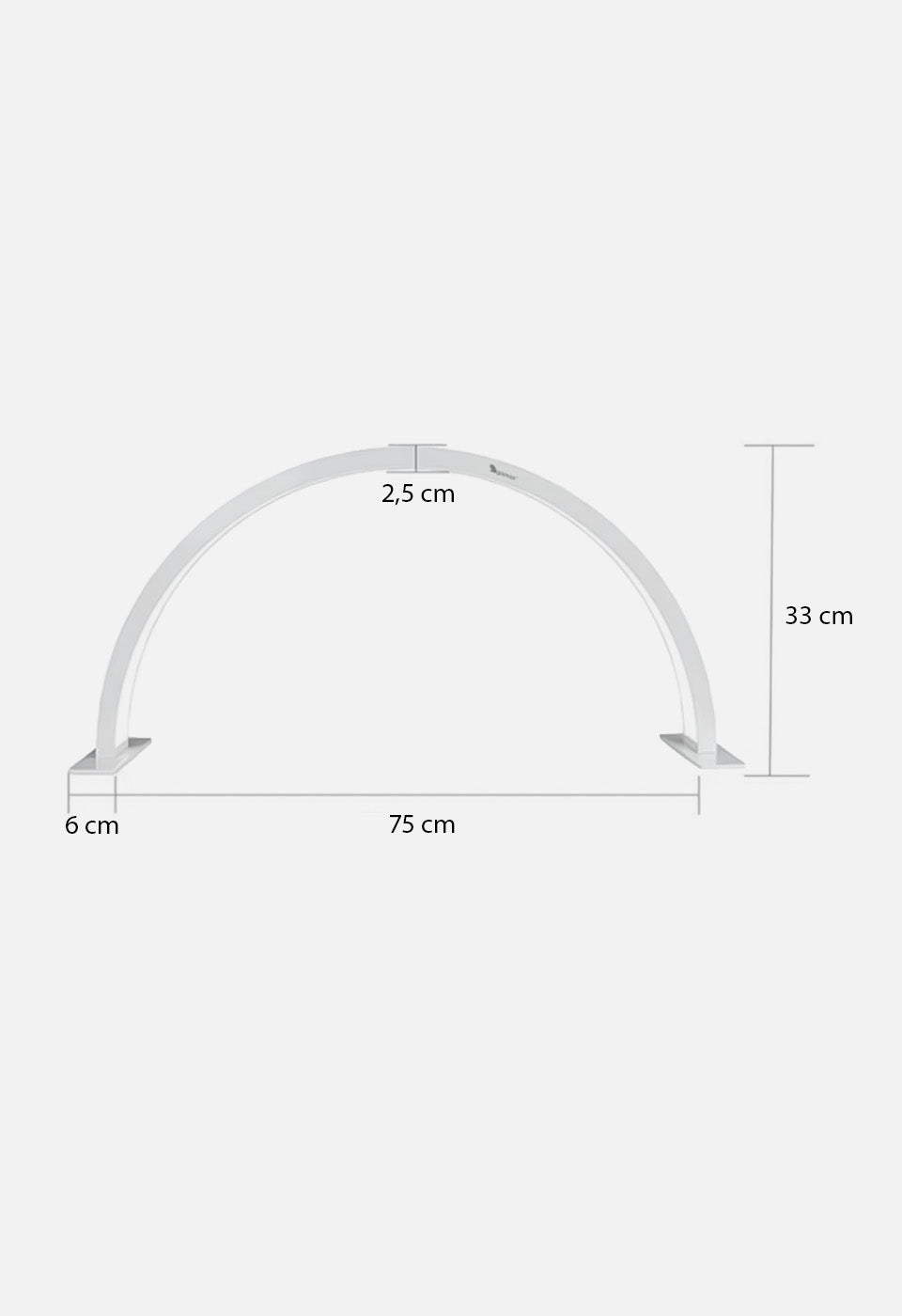 Lampada da tavolo bianca ad arco - Lampade UV Led - Gamax