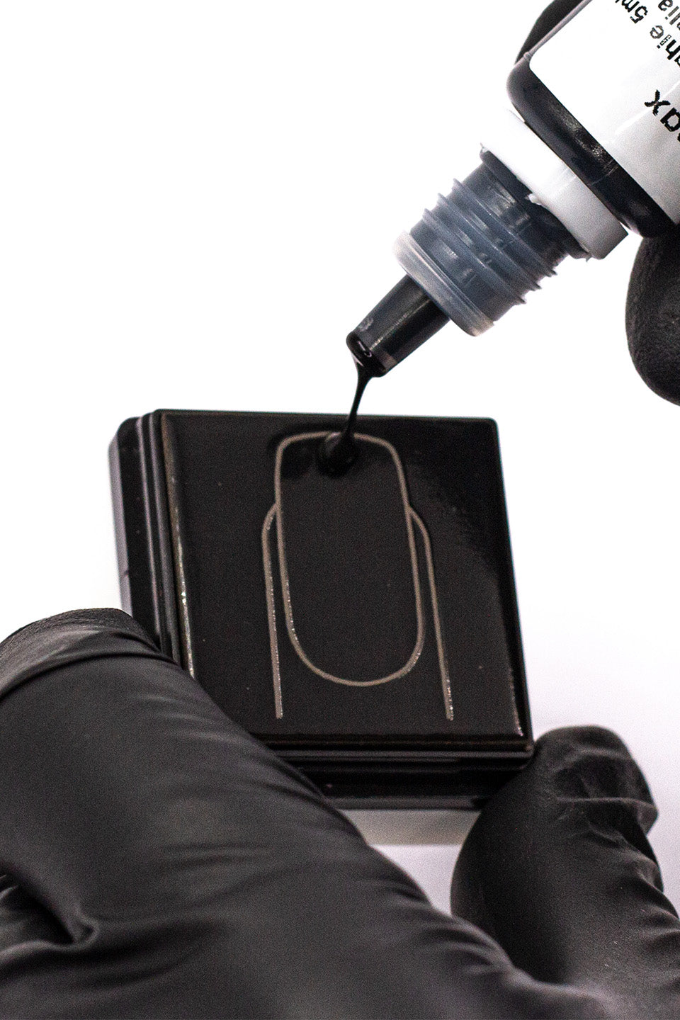 Timbro per unghie quadrate - Adesivi e accessori - Gamax