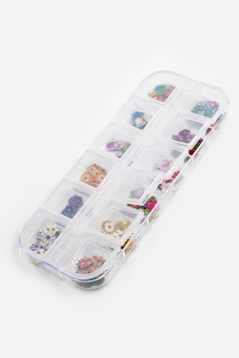 Box decorazioni unghie fiori - Adesivi e accessori - Gamax