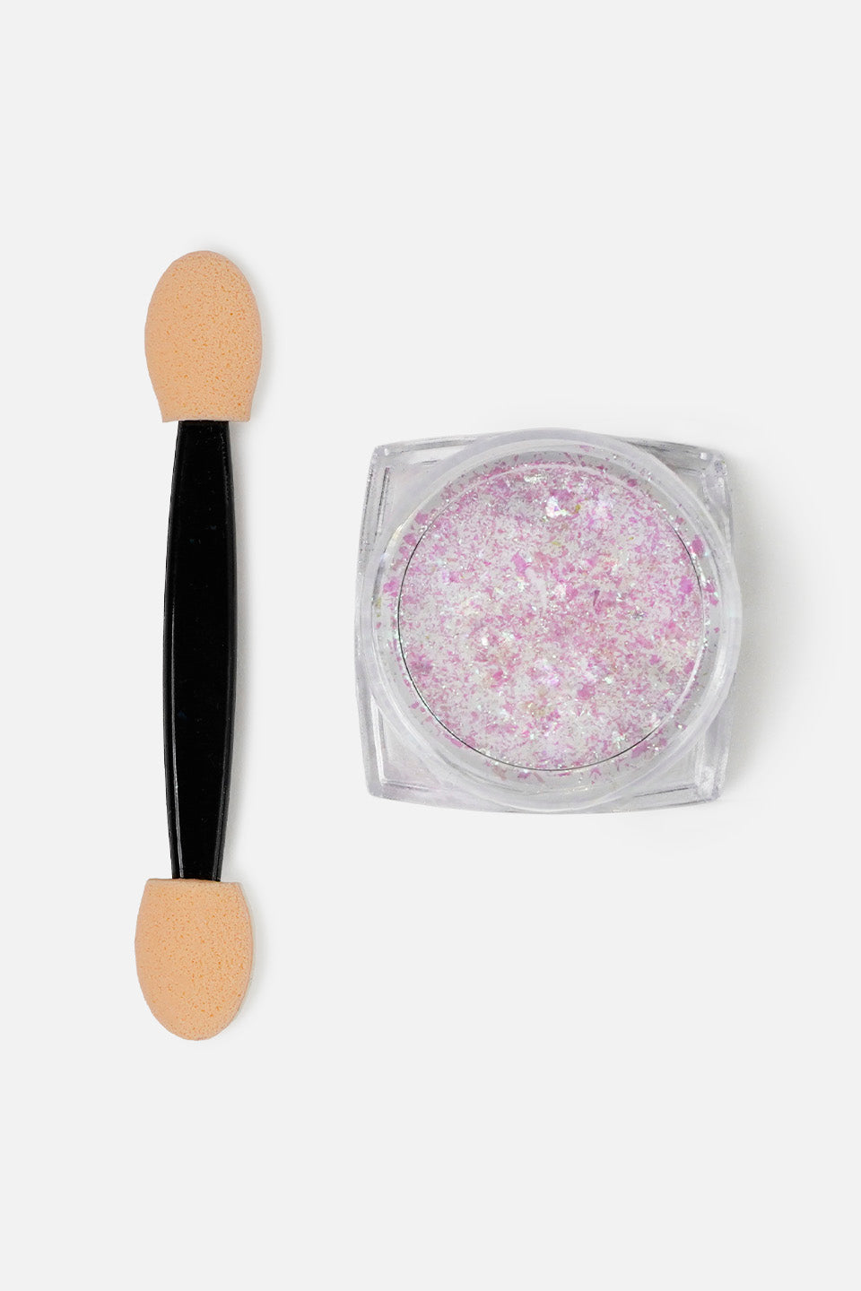 flakes iridescenti per nail art rosa