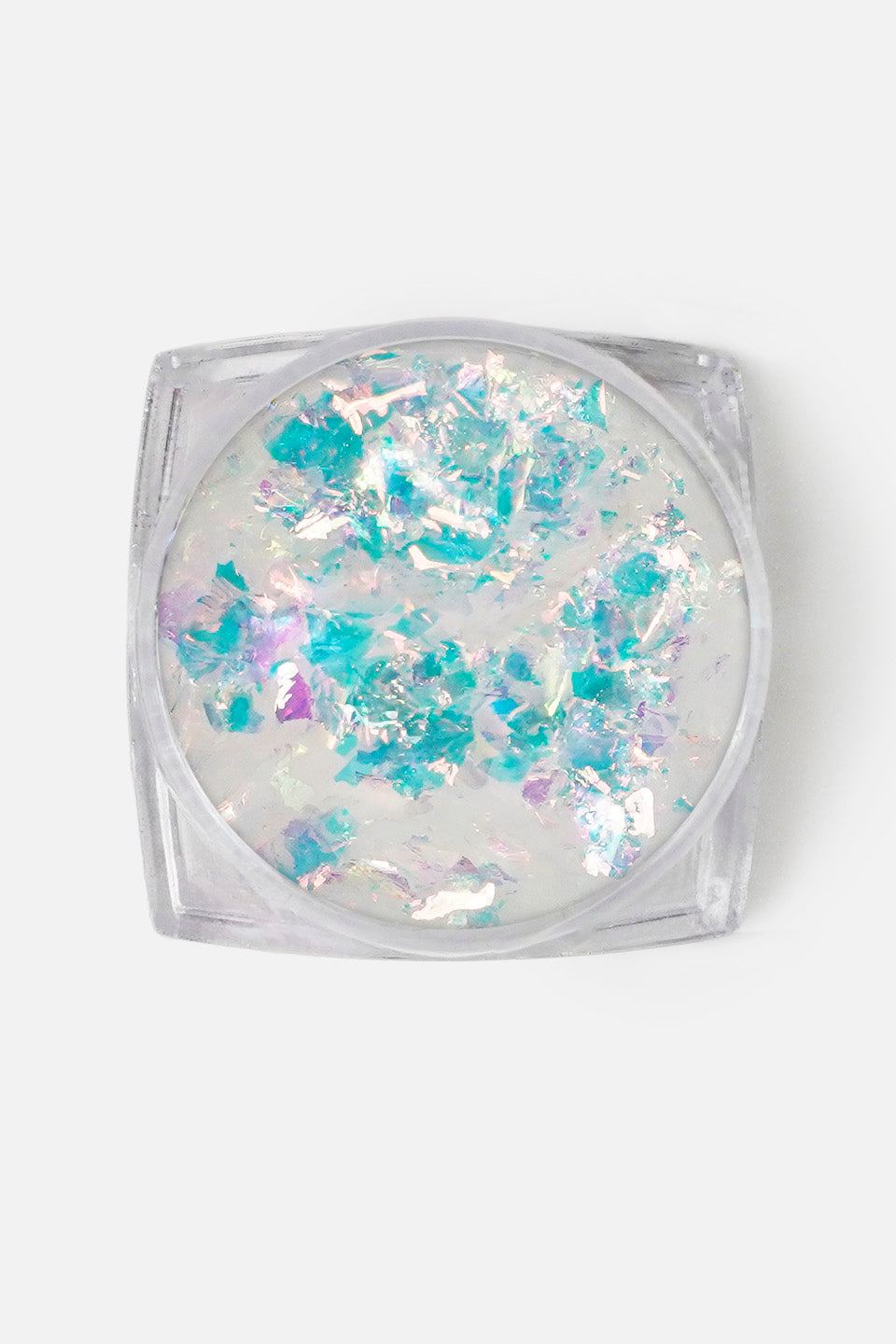 flakes per nail art iridescenti azzurro