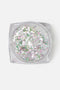 Flakes iridescenti per nail art viola
