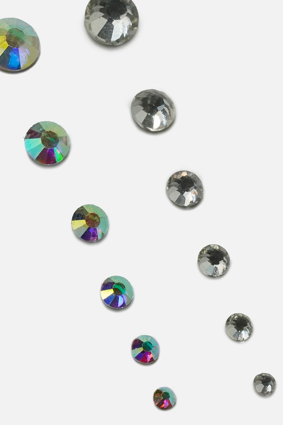 Brillantini unghie cangianti argento - Brillantini - Gamax