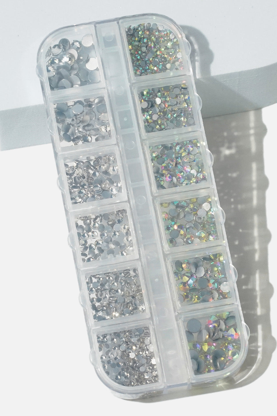 Brillantini unghie cangianti argento - Brillantini - Gamax