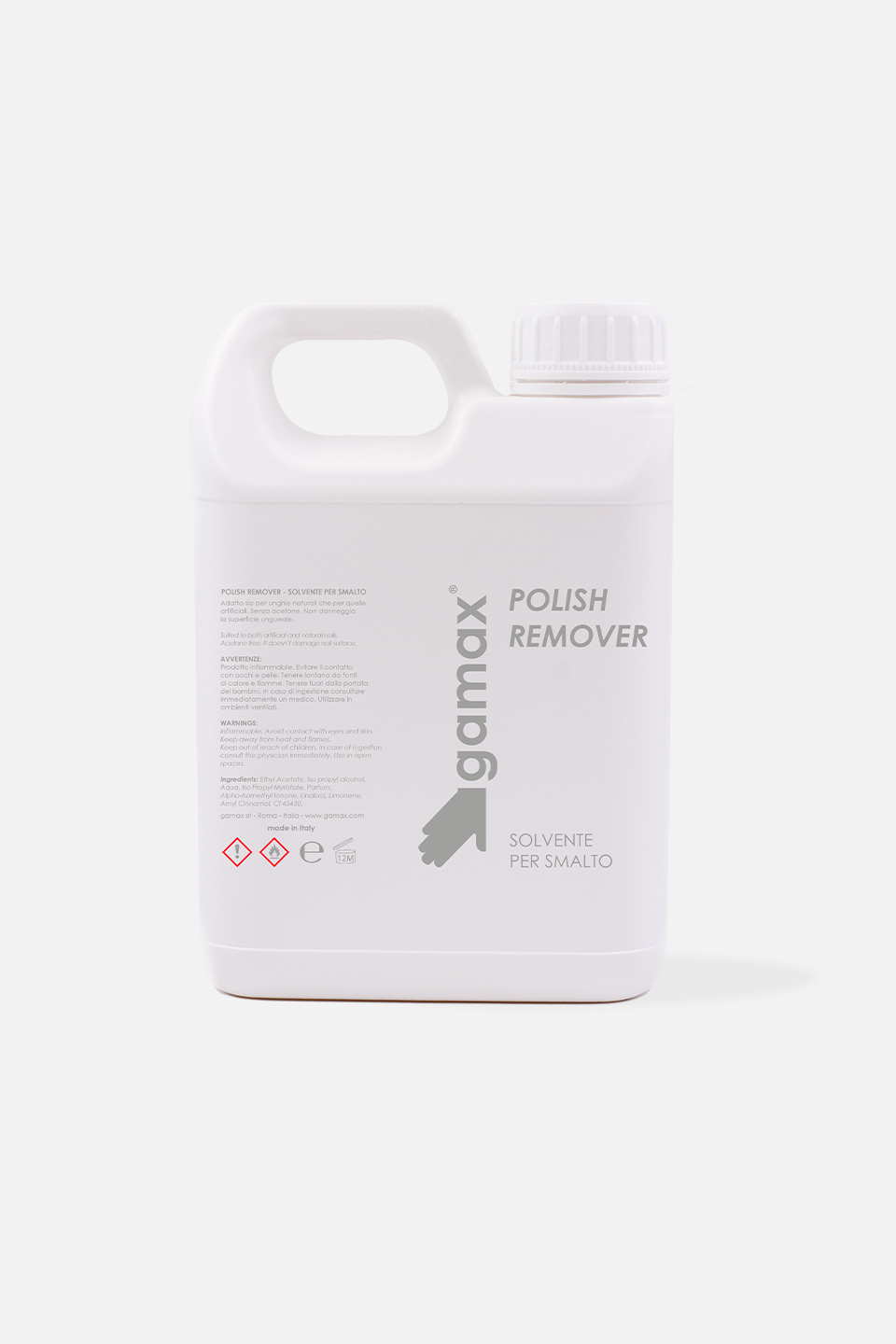 Solvente per unghie senza acetone Polish Remover - Liquidi, solventi e disinfettanti - Gamax