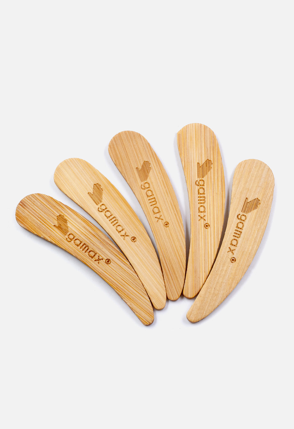 Spatolina monouso in bambù 5 pz - Peeling, scrub e bendaggi - Gamax