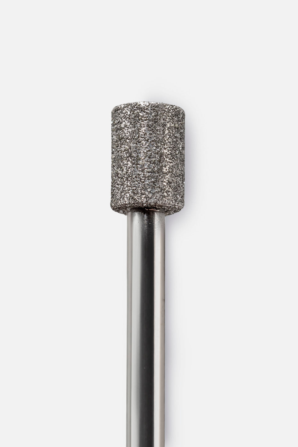 Fresa micromotore in diamante cilindrica piatta grana media