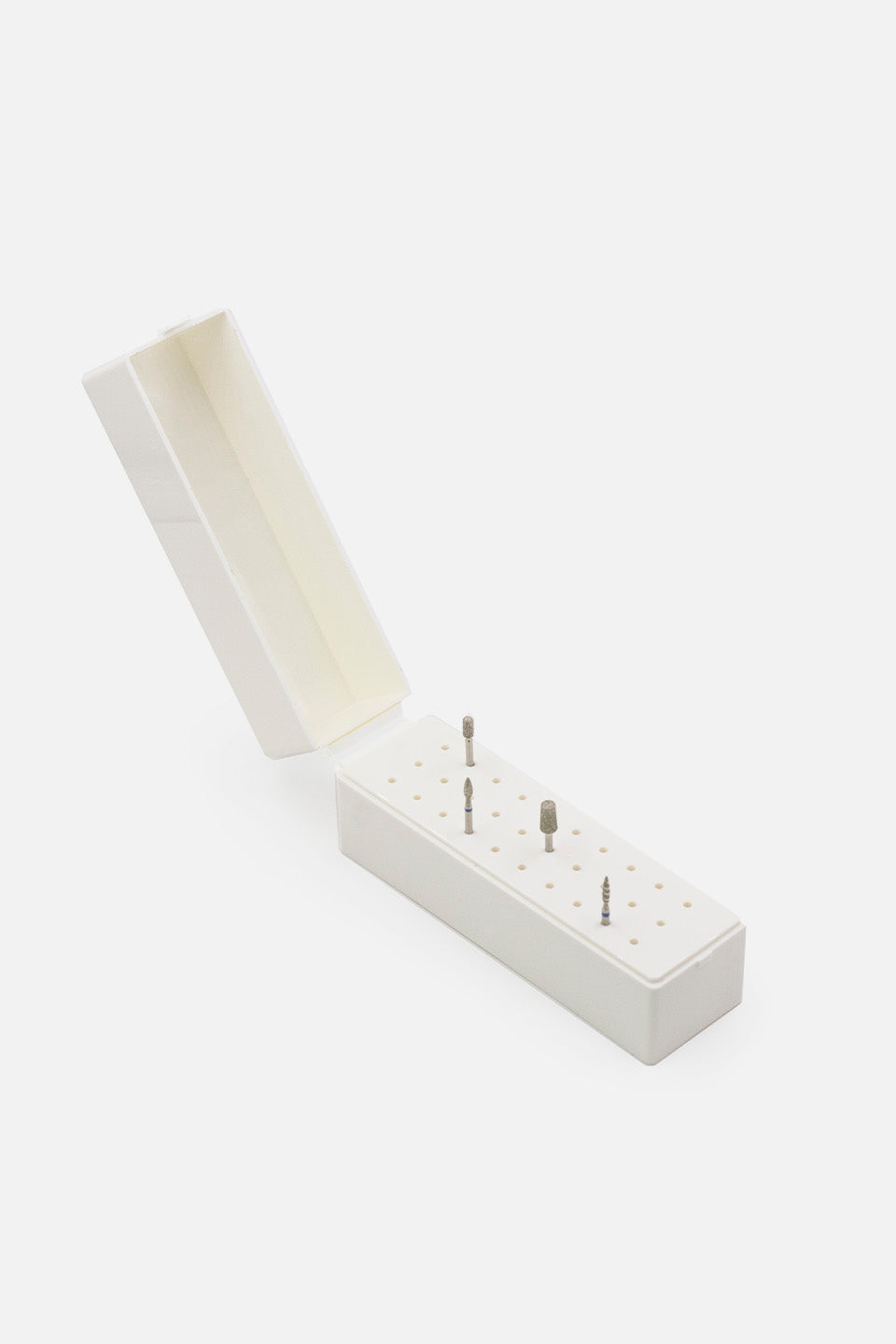 Porta punte fresa bianco 30 fori - Punte e Frese - Gamax