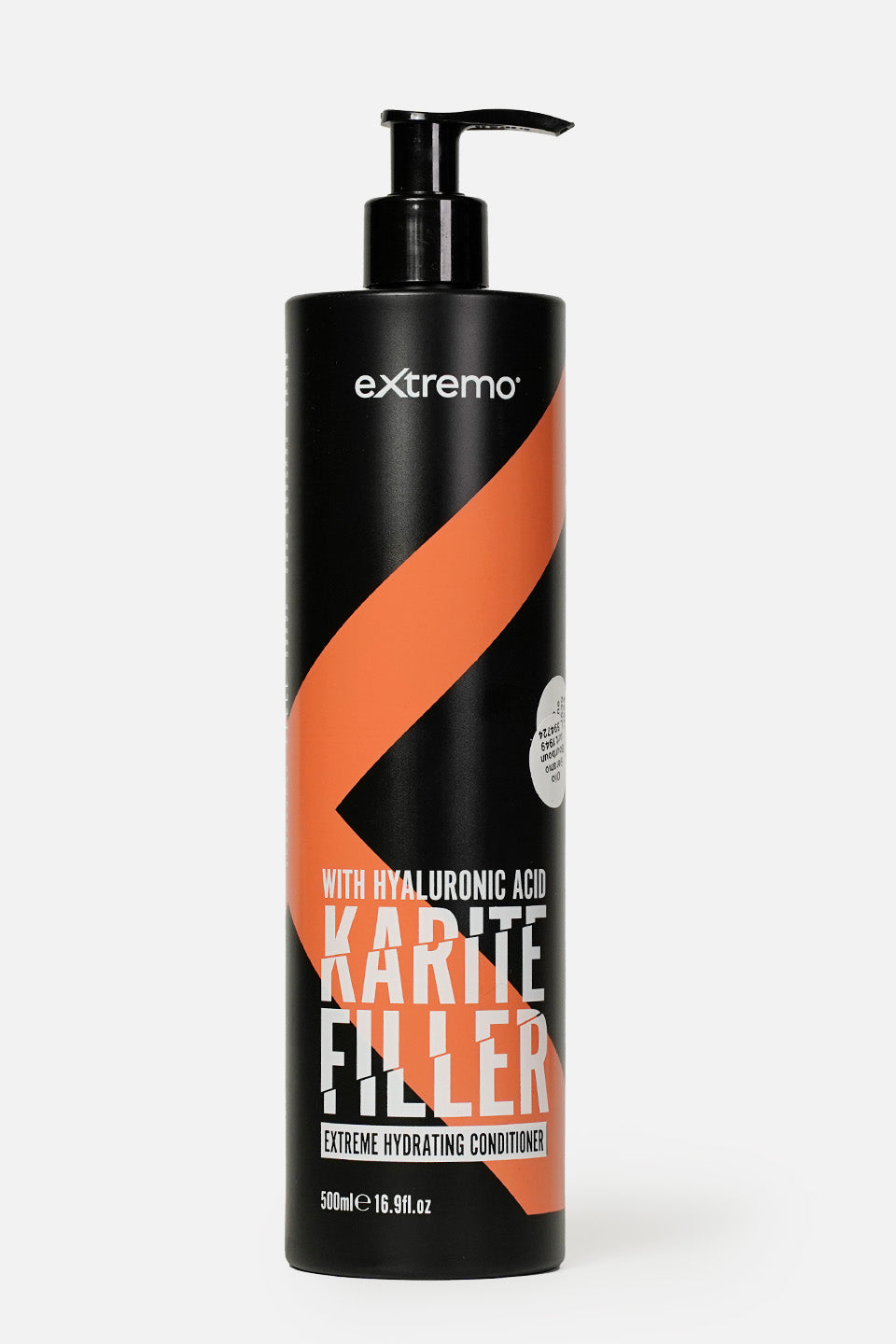 Balsamo per capelli secchi fotografato frontalmente