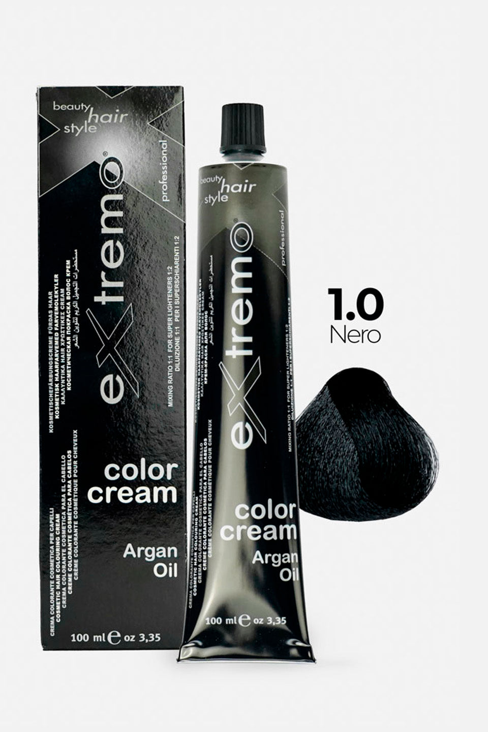 Tintura capelli nero 1.0 - Prodotti per capelli - Gamax