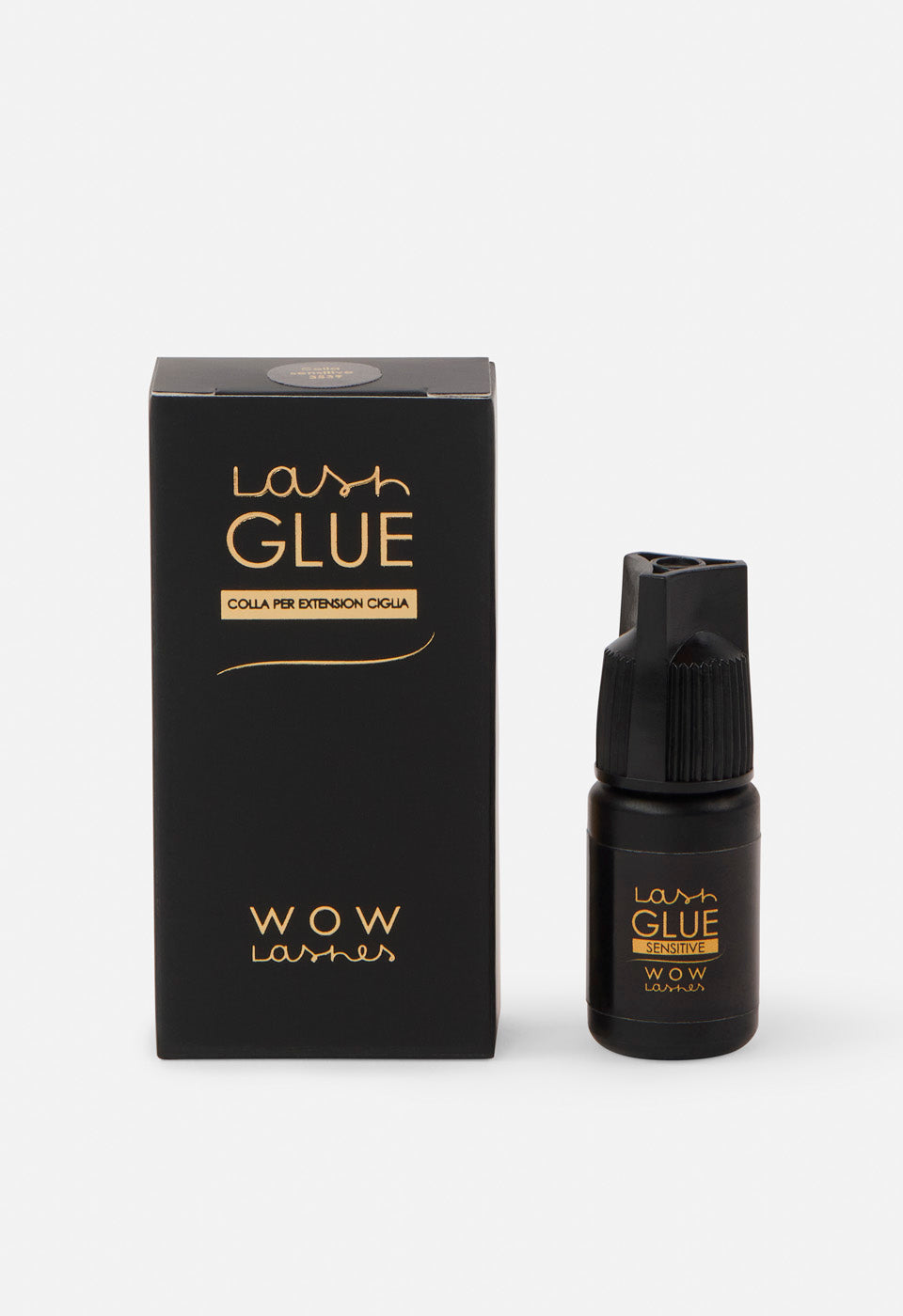 Colla per extension ciglia Sensitive 5 ml - Basi e preparatori - Gamax