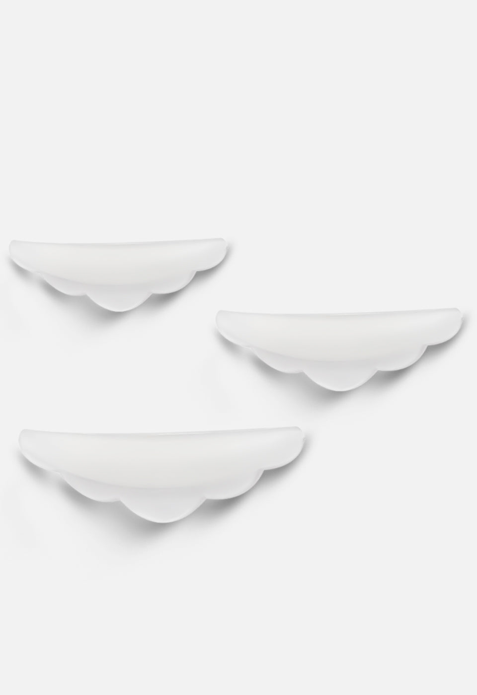 Bigodino in silicone per laminazione ciglia trasparente 3 paia - Accessori per la Laminazione - Gamax