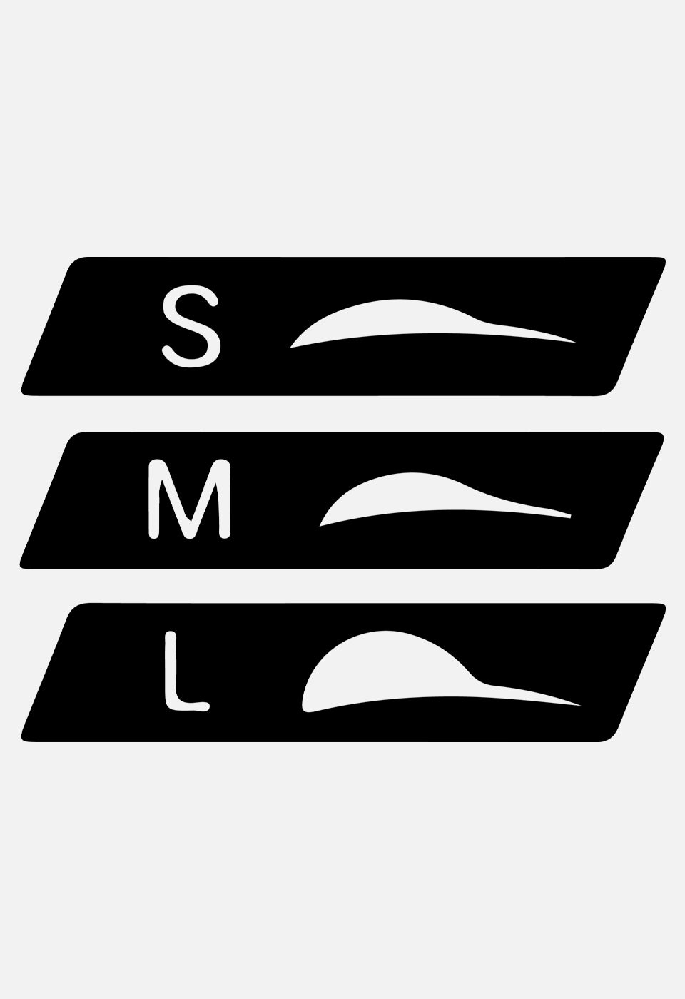 Bigodino in silicone per laminazione ciglia trasparente 5 paia - Accessori per la Laminazione - Gamax