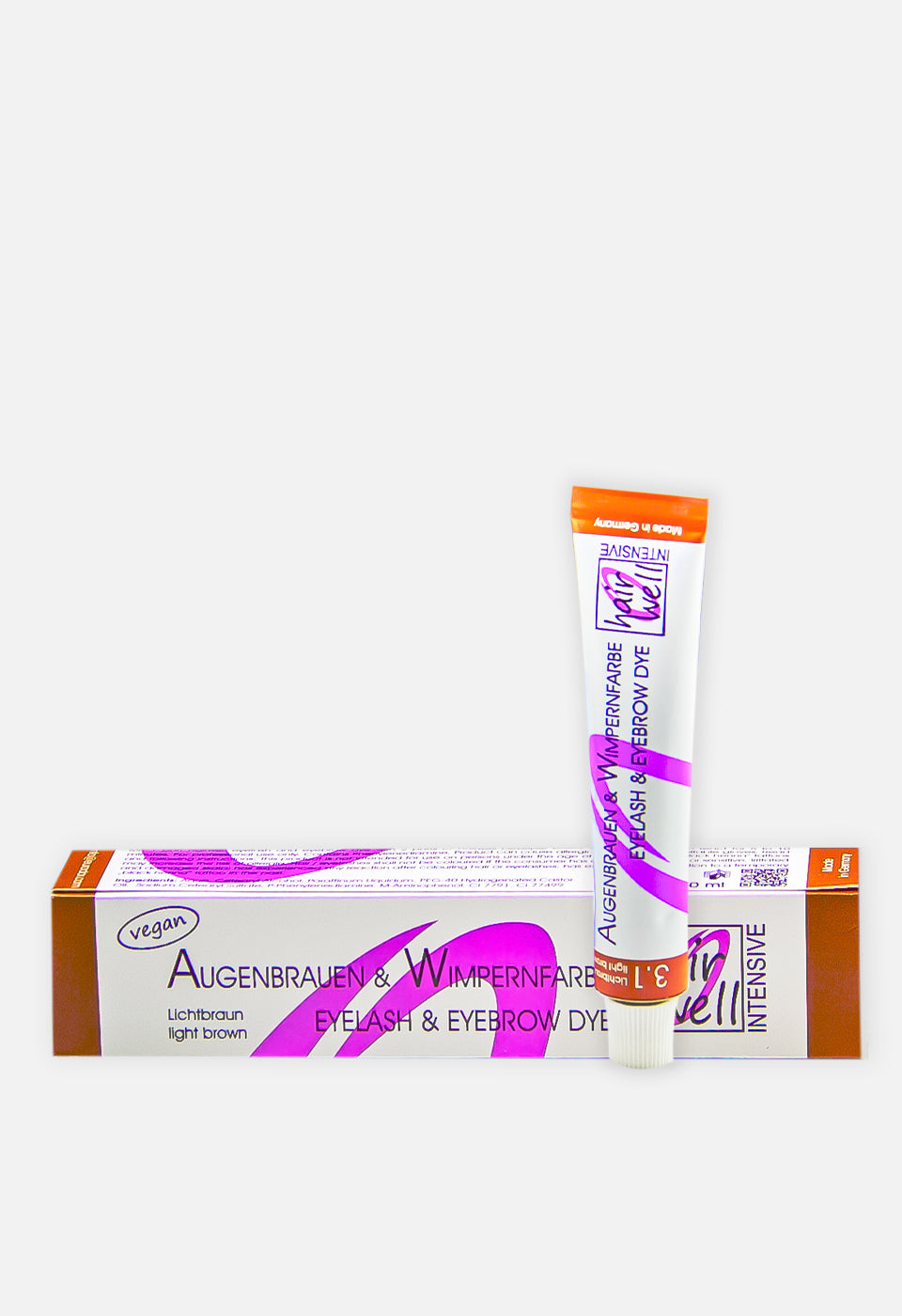 Tinta ciglia e sopracciglia marrone chiaro 3.1 - Basi e preparatori - Gamax