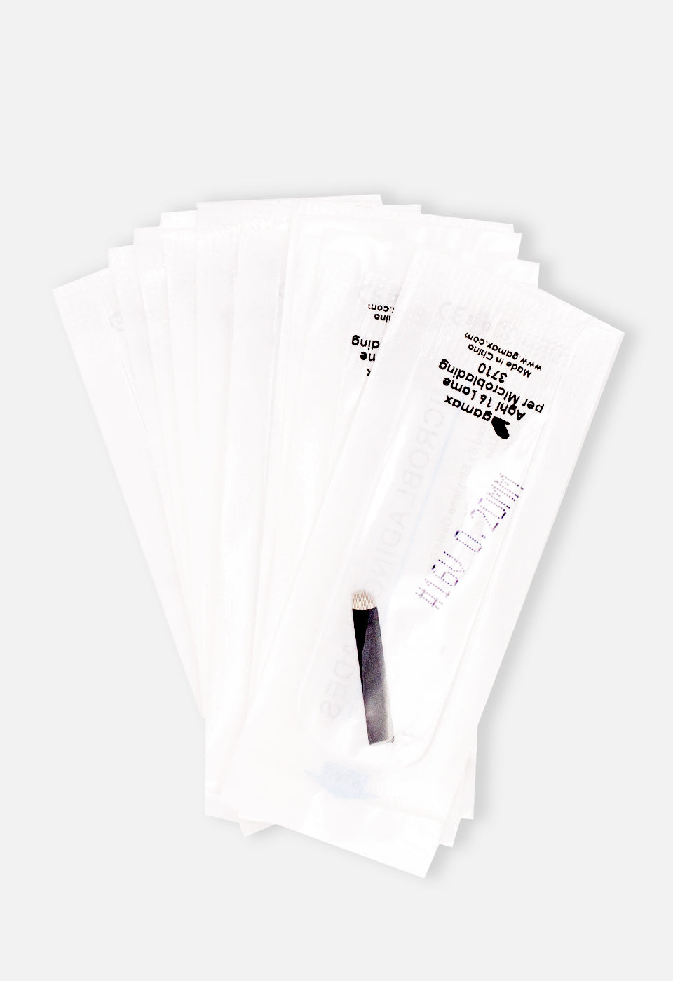 Aghi per microblading 16 lame monouso 10 pz - Microblading - Gamax