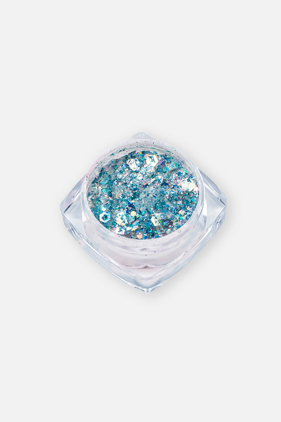Paillettes unghie colore azzurro - Polveri Glitter e pigmenti - Gamax