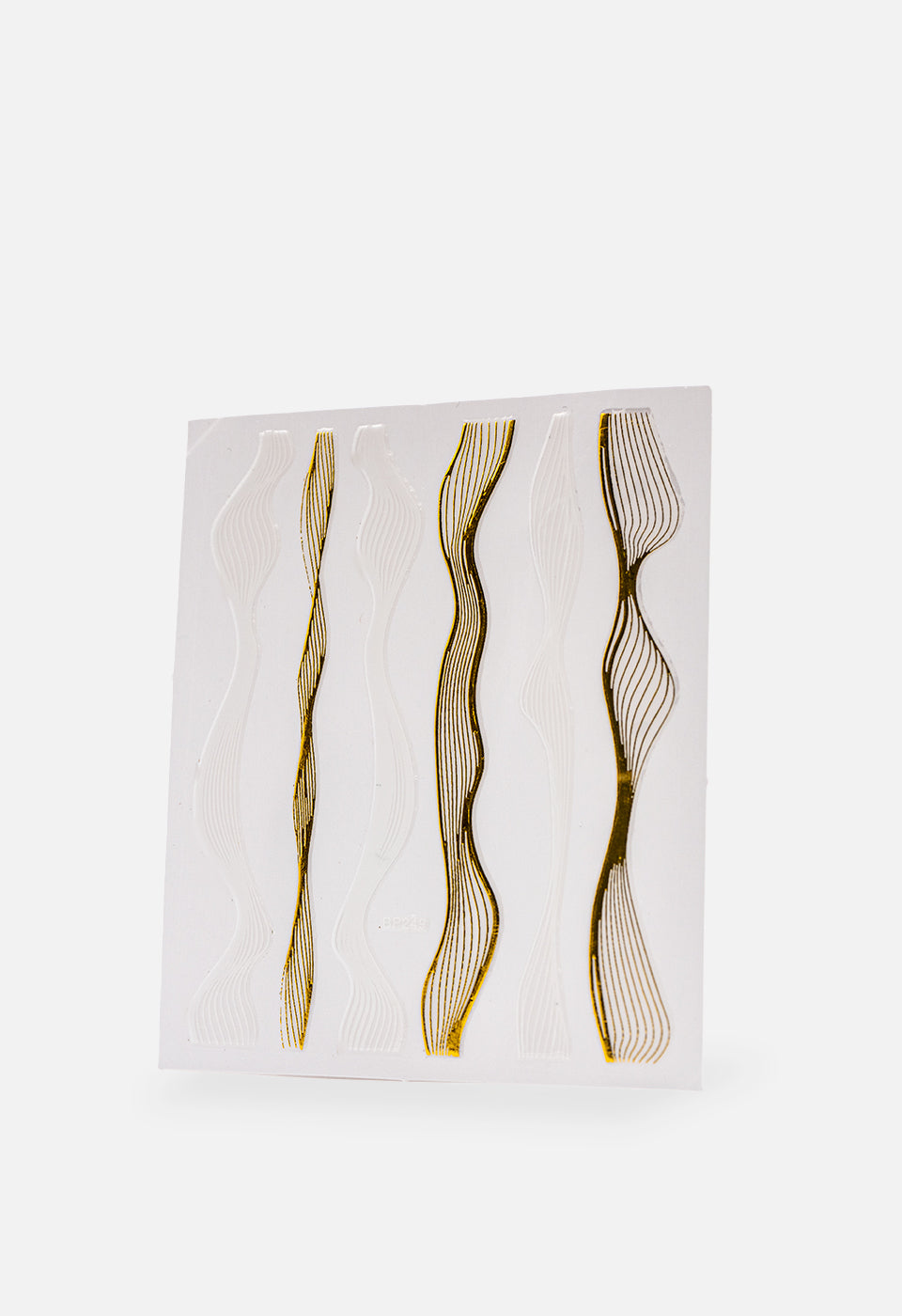 Onde adesive unghie Oro e Argento - Nail Art - Gamax