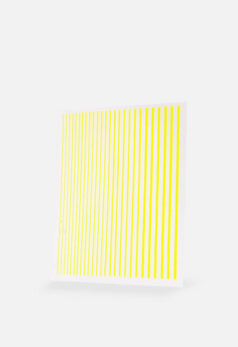 Strisce adesive unghie Giallo Fluo - Nail Art - Gamax