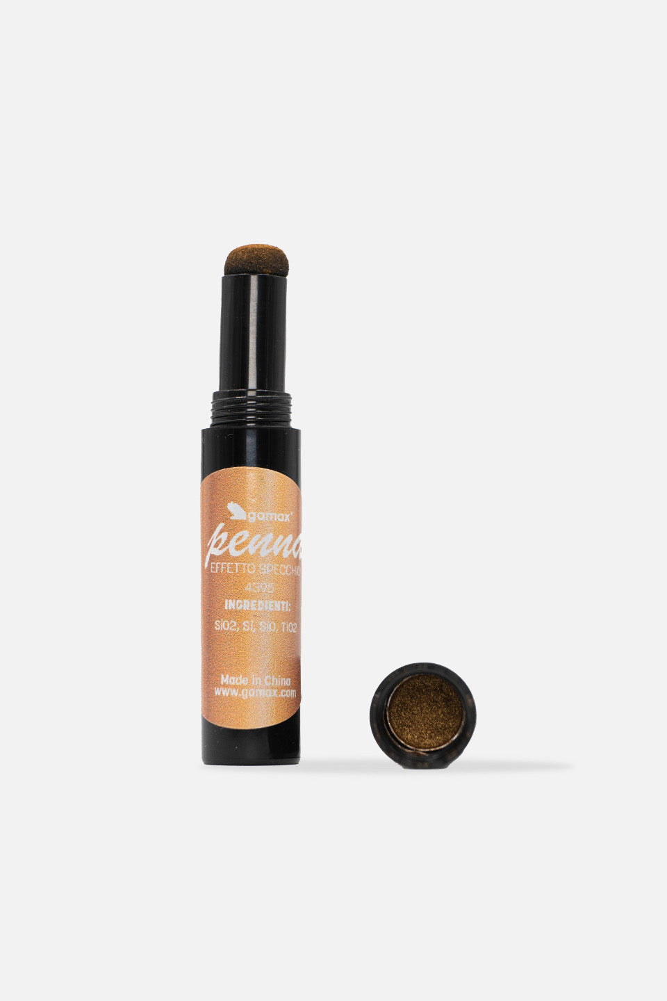 Penna effetto specchio Oro - Polveri Glitter e pigmenti - Gamax