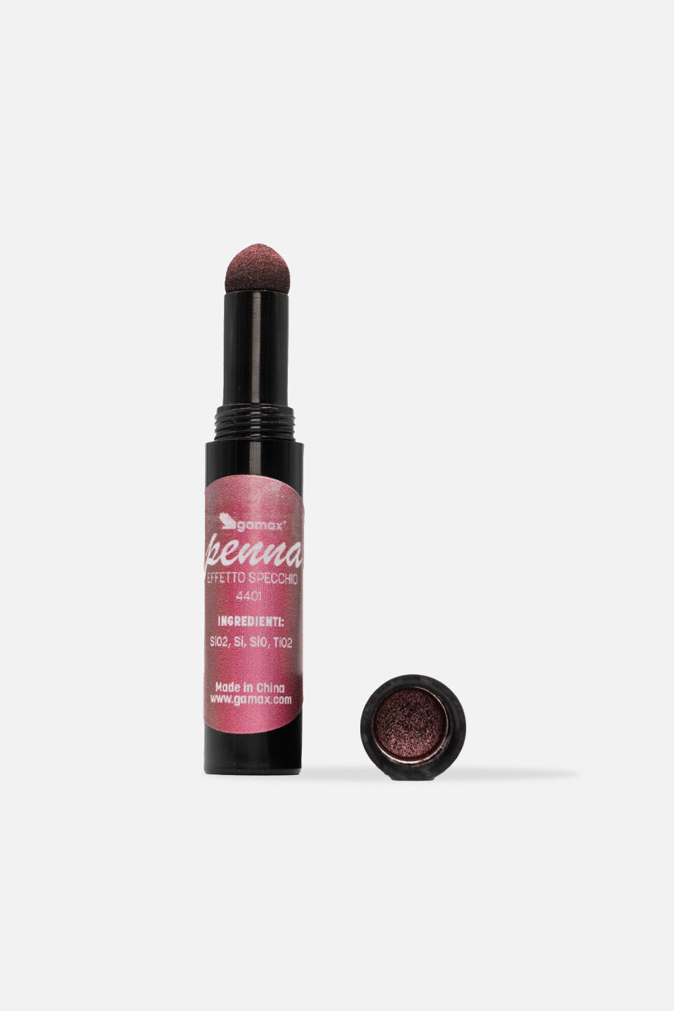 Penna effetto specchio Rosa Cromato - Polveri Glitter e pigmenti - Gamax