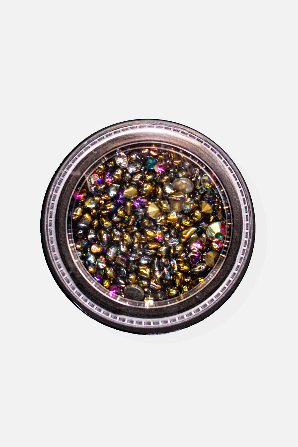 Brillantini e gioielli per unghie nero - Brillantini - Gamax