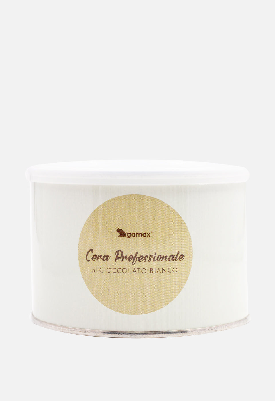 Barattolo di cera professionale al Cioccolato bianco 400 ml - Cera in barattolo - Gamax