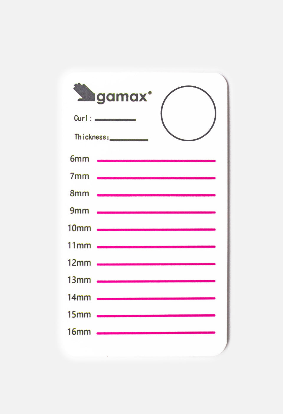 Palette per extension ciglia - Accessori per extension ciglia - Gamax