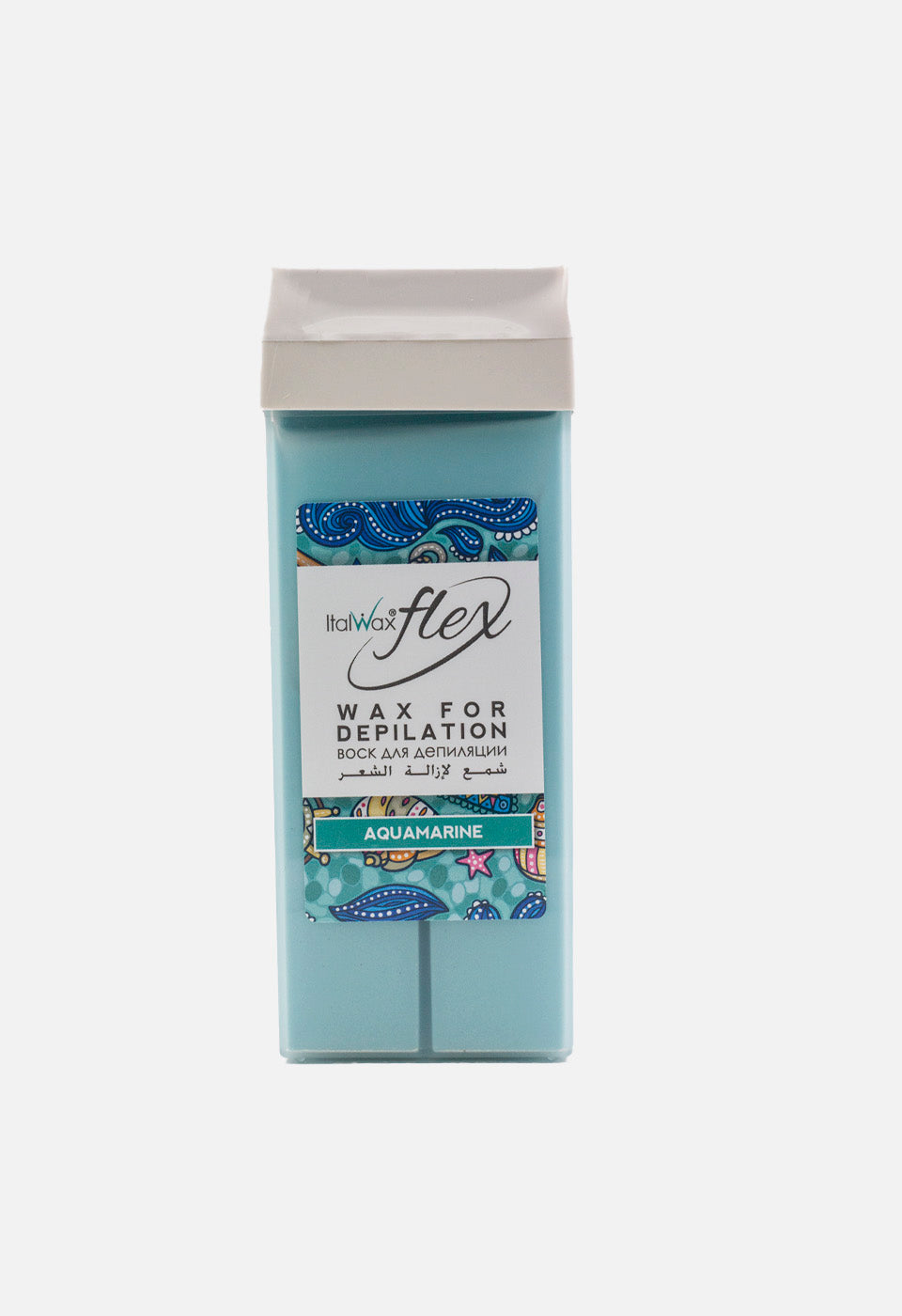 Cera depilatoria liposolubile in rullo Acquamarine Gamax