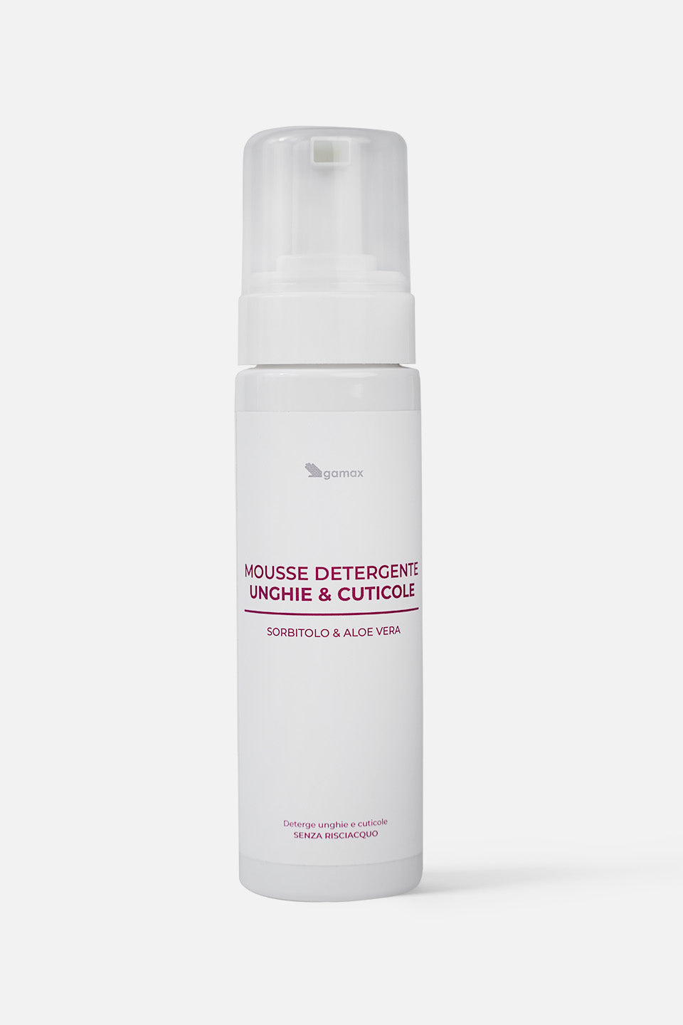 Mousse detergente unghie e cuticole 200 ml - Gamax