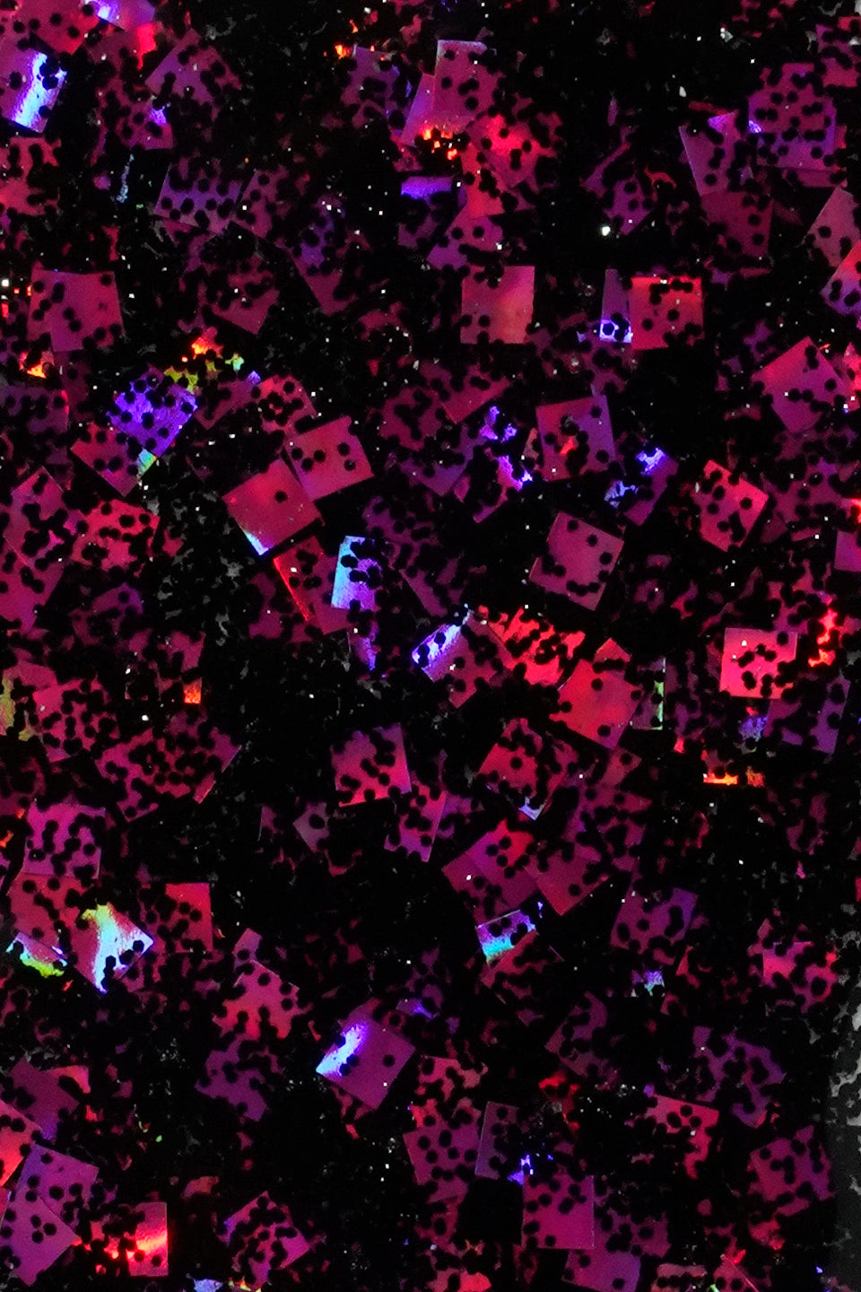 Gel UV colorato nero glitter Baum 5 g - Gel Color - Gamax