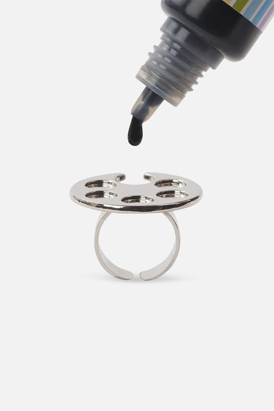 Colore acrilico per micropittura Nero 18 g - Micropittura - Gamax