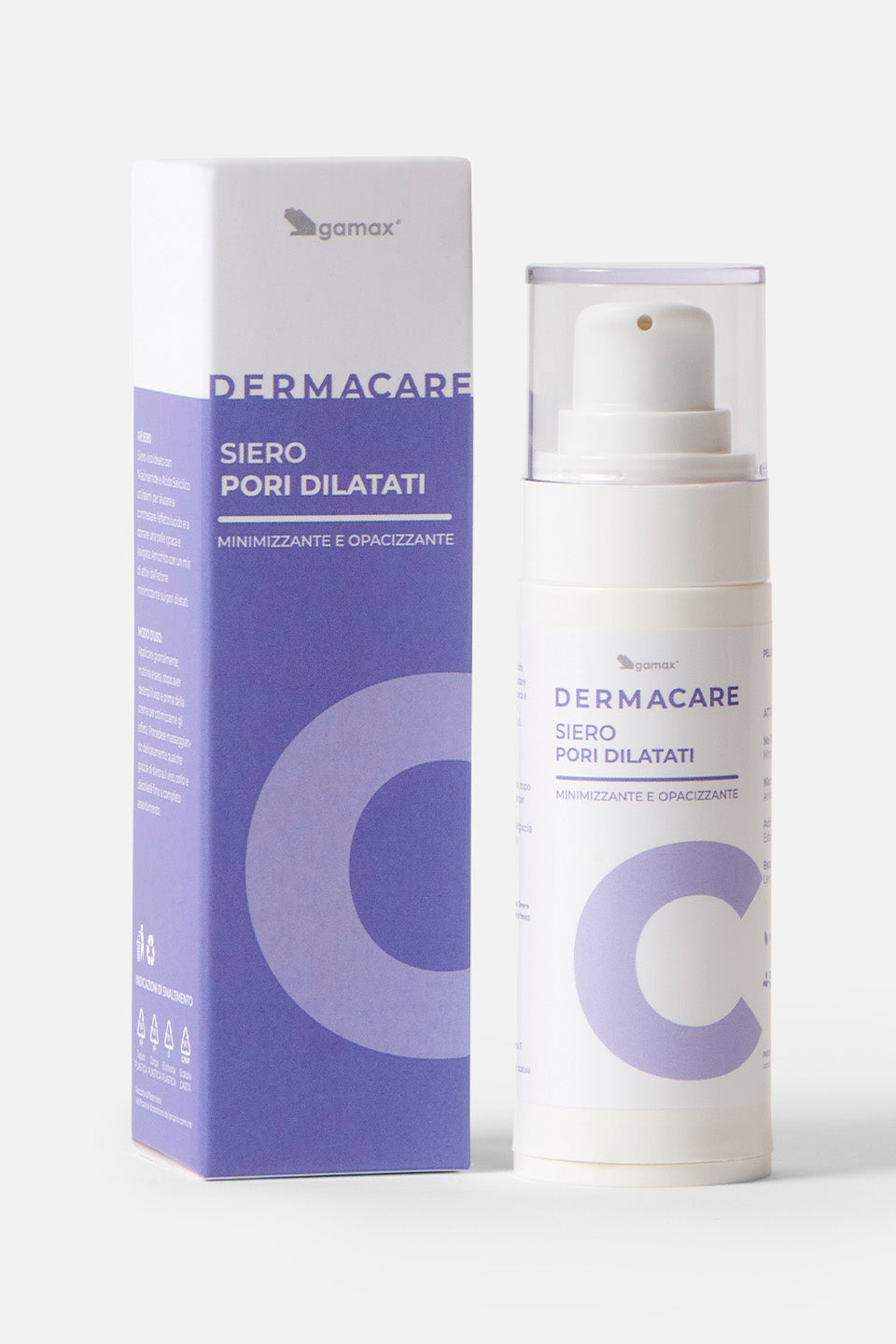 Siero Pori Dilatati - Minimizzante e Opacizzante 30 ml - Sieri Viso - Skincare - Gamax