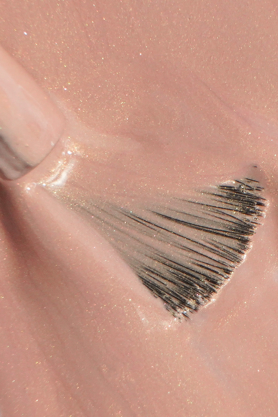 Smalto semipermanente salmone chiaro glitter Merak 15 ml - Semipermanenti Colorati - Gamax