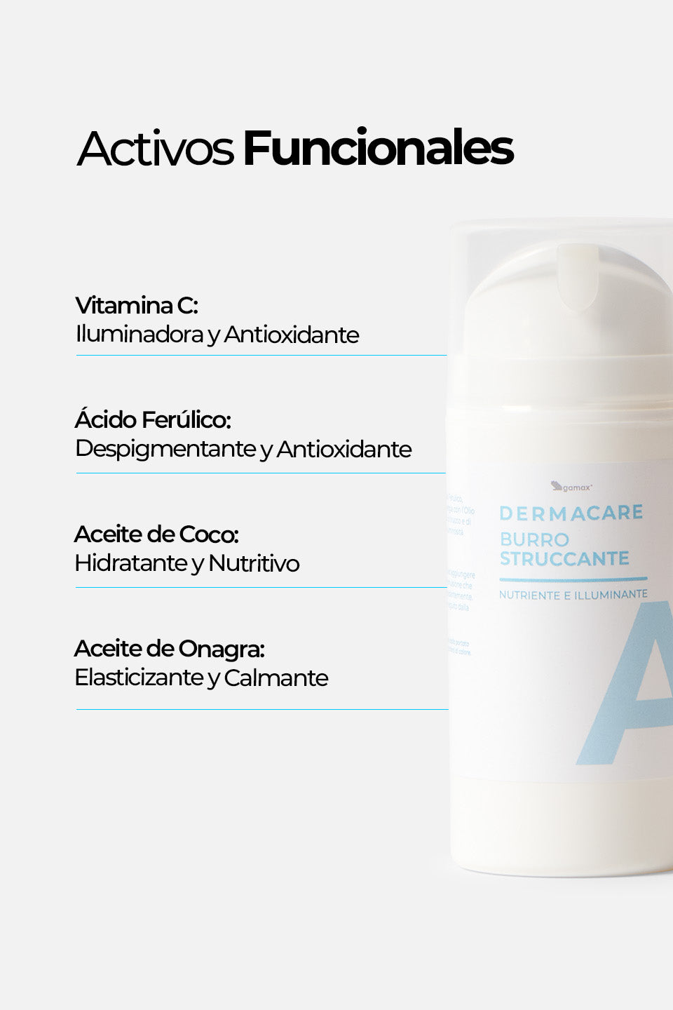 Burro Struccante - Nutriente e Illuminante 100ml - Detergenti e struccanti - Skincare - Gamax