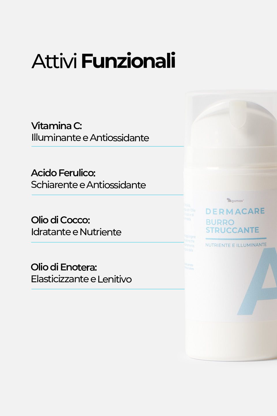 Burro Struccante - Nutriente e Illuminante 100ml - Detergenti e struccanti - Skincare - Gamax