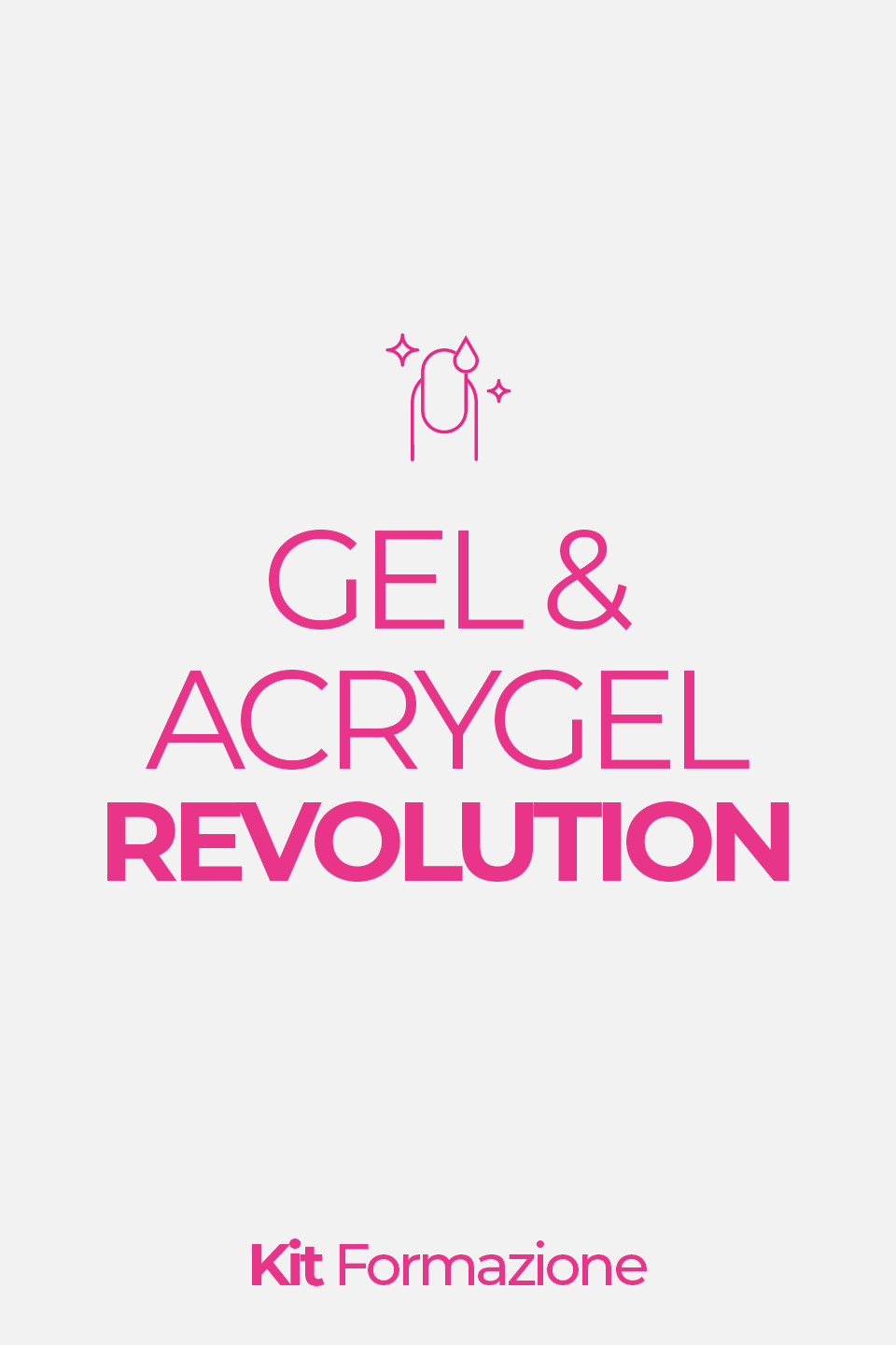 KIT ACADEMY - Corso Gel & Acrygel Revolution 6 gg - - Gamax