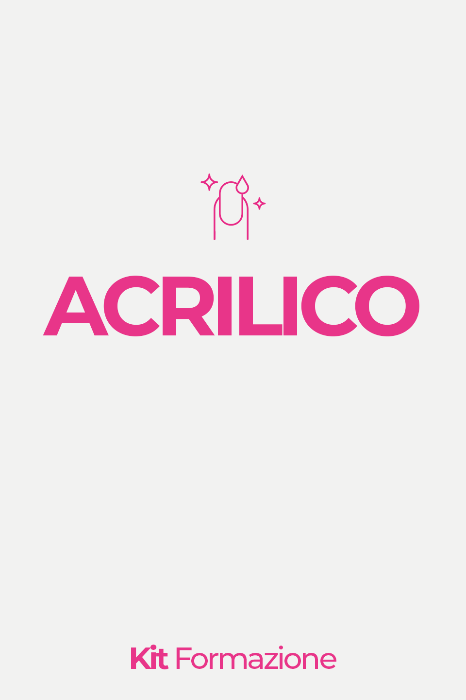 KIT ACADEMY - Corso Ricostruzione in Acrilico 2 gg - - Gamax