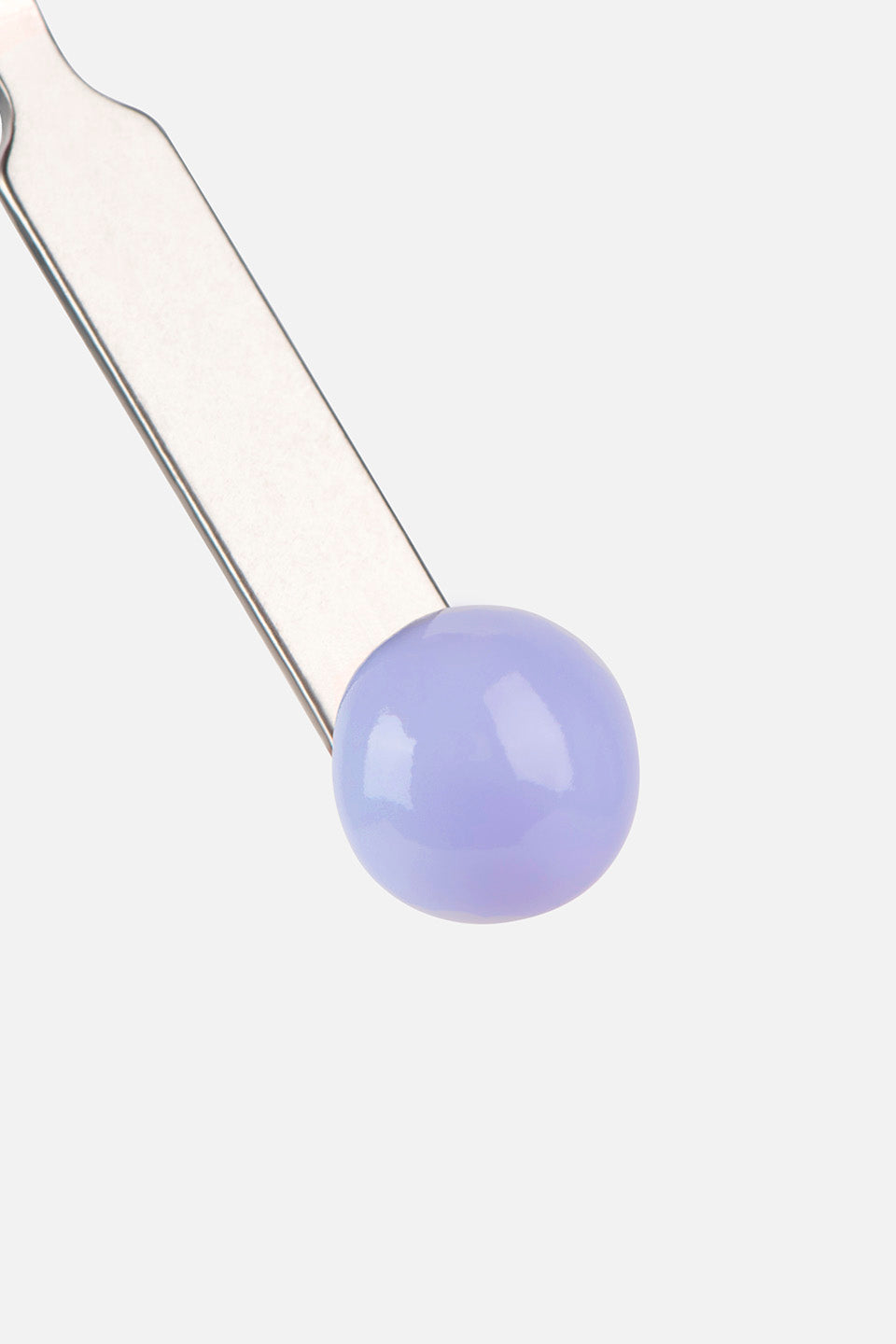 Acrygel per unghie colorato lilla chiaro pallina