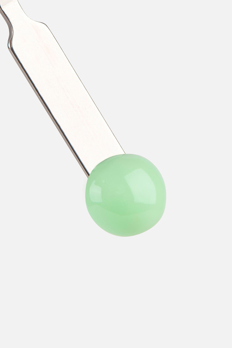 Acrygel per unghie colorato verde chiaro pallina