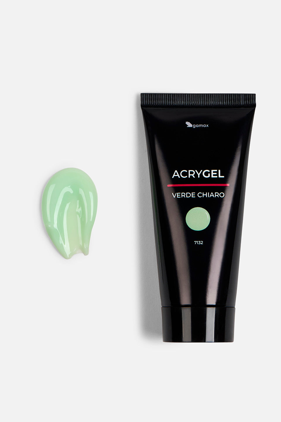 Acrygel per unghie colorato verde chiaro