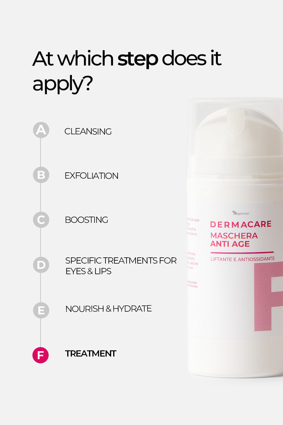 Maschera Anti Age - Liftante e Antiossidante 100ml - Maschere viso - Skincare - Gamax