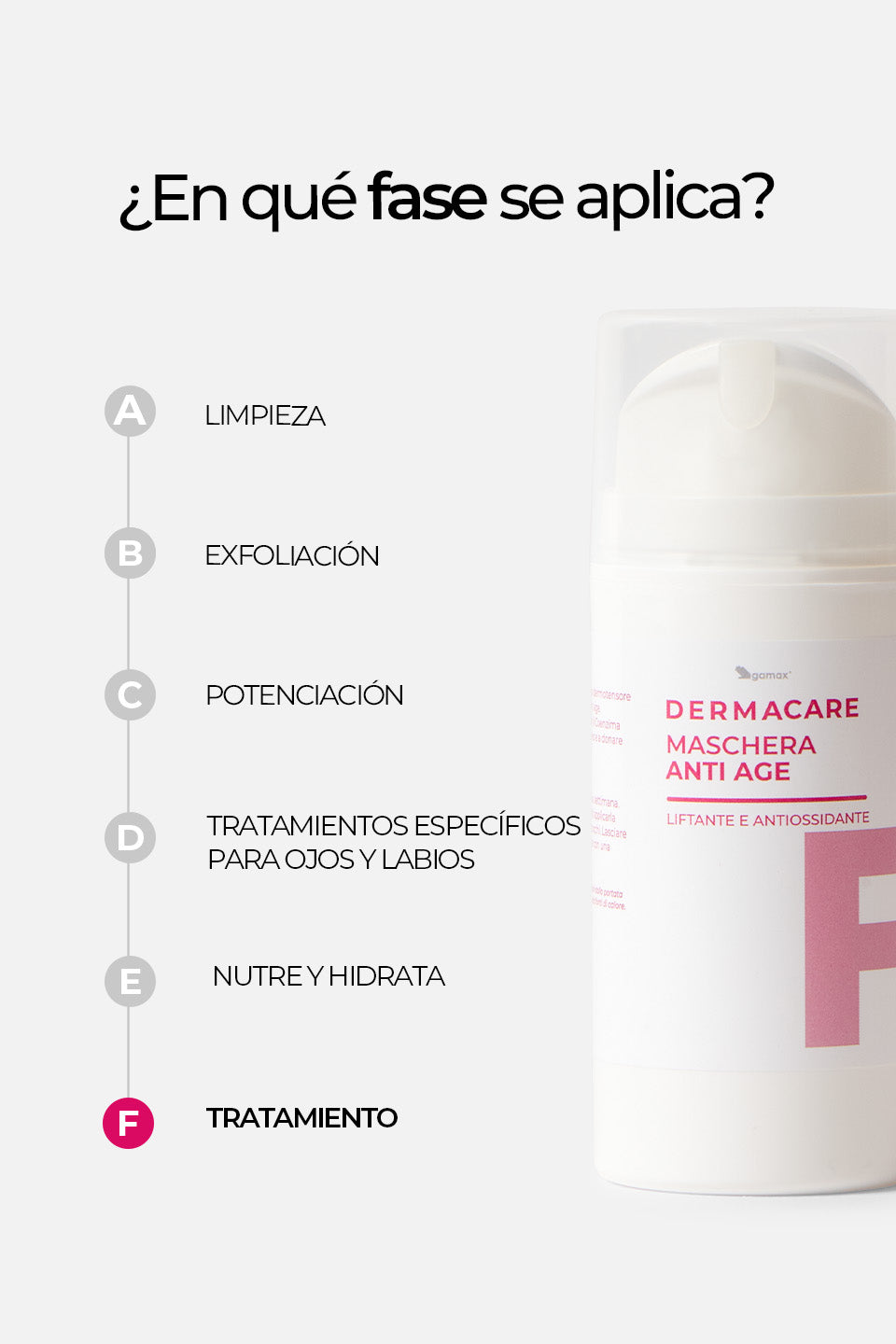 Maschera Anti Age - Liftante e Antiossidante 100ml - Maschere viso - Skincare - Gamax