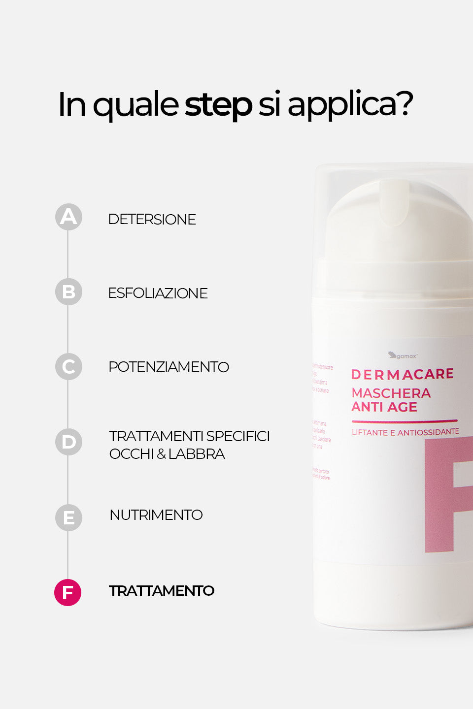 Maschera Anti Age - Liftante e Antiossidante 100ml - Maschere viso - Skincare - Gamax