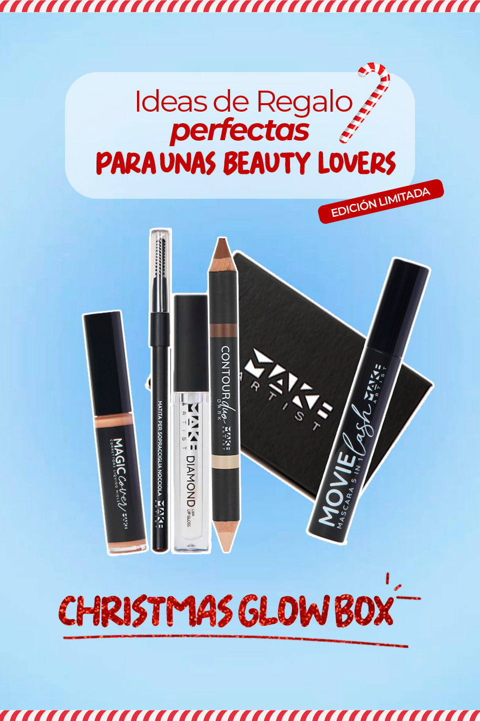 Caja luminosa navideña